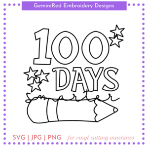 CUT FILE - 100 Days Smarter