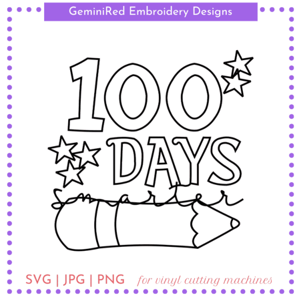 CUT FILE - 100 Days Smarter