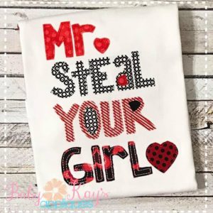 Mr Steal Your Girl Heart Patchwork {Four Sizes}