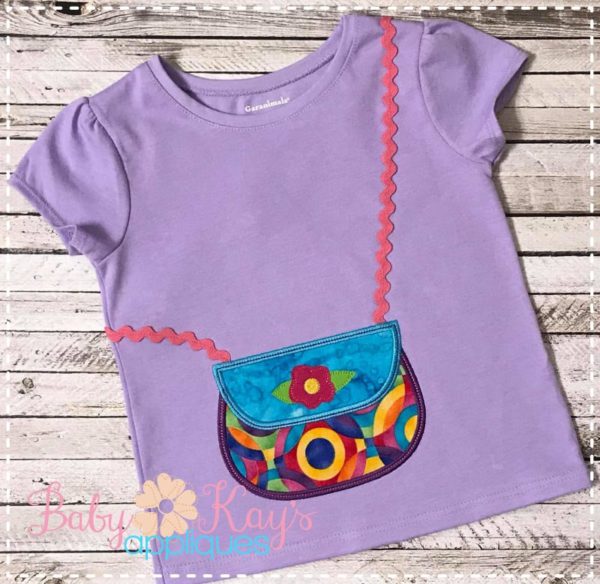 Purse Appliqué {Four Sizes}