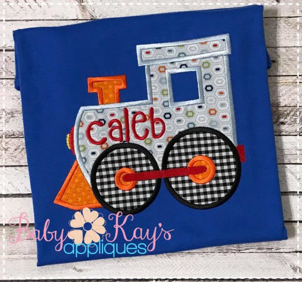 Train Appliqué {Four Sizes}