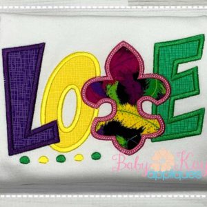 LOVE Fleur-de-lis {Four Sizes}