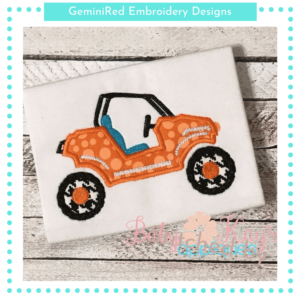 ATV Appliqué {Four Sizes}