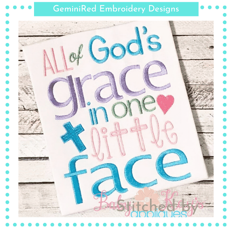 All God's Grace {Four Sizes}