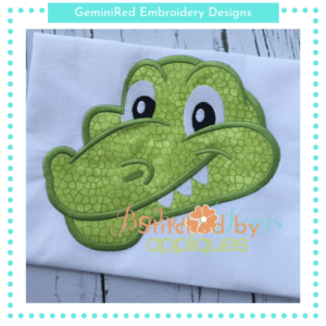 Alligator Head {Four Sizes}