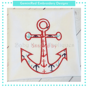 Anchor Appliqué {Four Sizes}