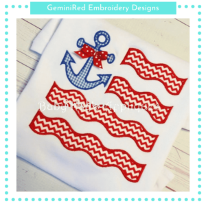 Anchor Flag {Three Sizes}