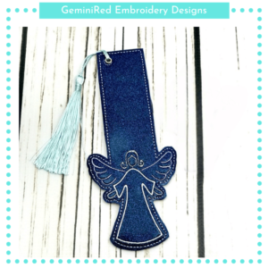 Simple Angel Bookmark 2 {5x7}