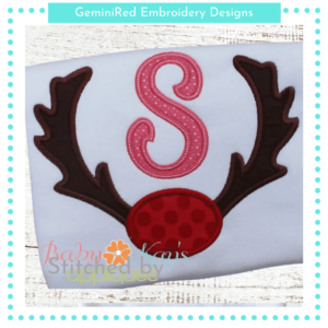 Antlers and Nose {Four Sizes}