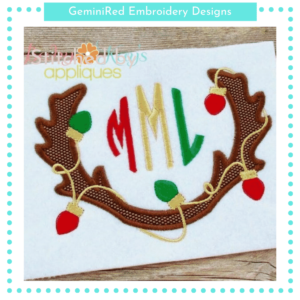 Antlers with Lights {Four Sizes}