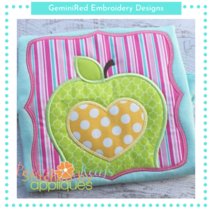 Apple in Frame {Four Sizes}