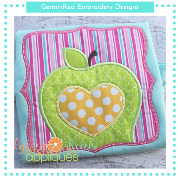 Apple in Frame {Four Sizes}