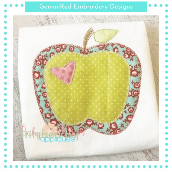 Apple Patchwork {Four Sizes}