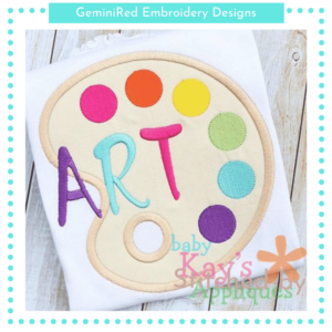 Art Paint Palette {Four Sizes}