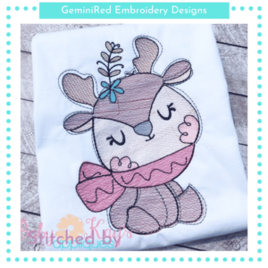 Autumn Woodland Deer {Four Sizes}