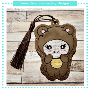 Baby Bear Bookmark {4x4}