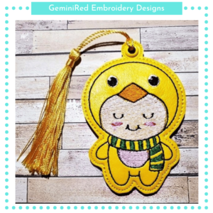 Baby Bird Bookmark {4x4}
