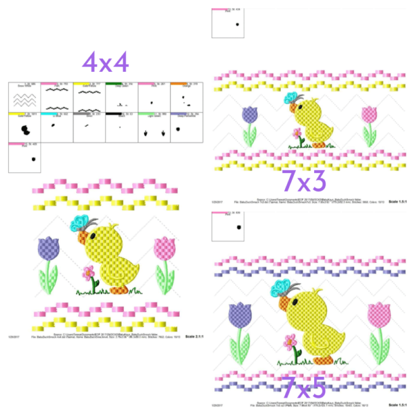 Baby Duck Faux Smock {Three Sizes} - Image 2