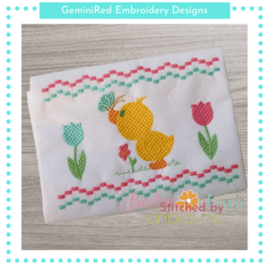 Baby Duck Faux Smock {Three Sizes}