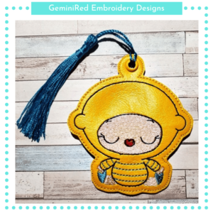 Baby Lemon Bookmark {4x4}