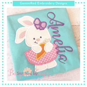Ballet Bunny with Carrot {Four Sizes}