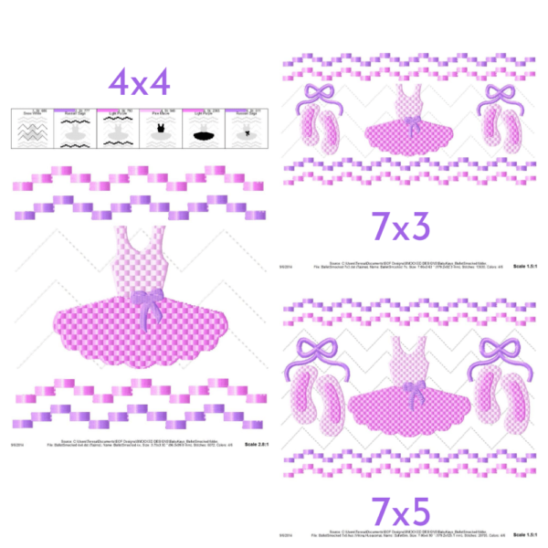 Ballet Faux Smock {Three Sizes} - Image 3