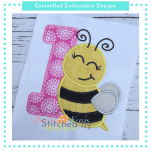 Bee Numbers {Four Sizes}