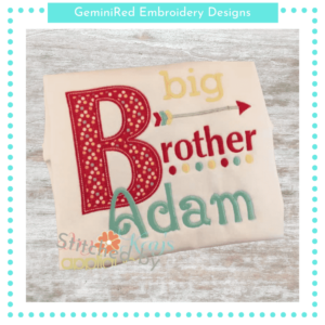 Big Brother Arrow {Four Sizes}