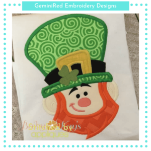 Big Hat Leprechaun Man {Four Sizes}