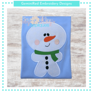 Big Head Snow Boy {Four Sizes}