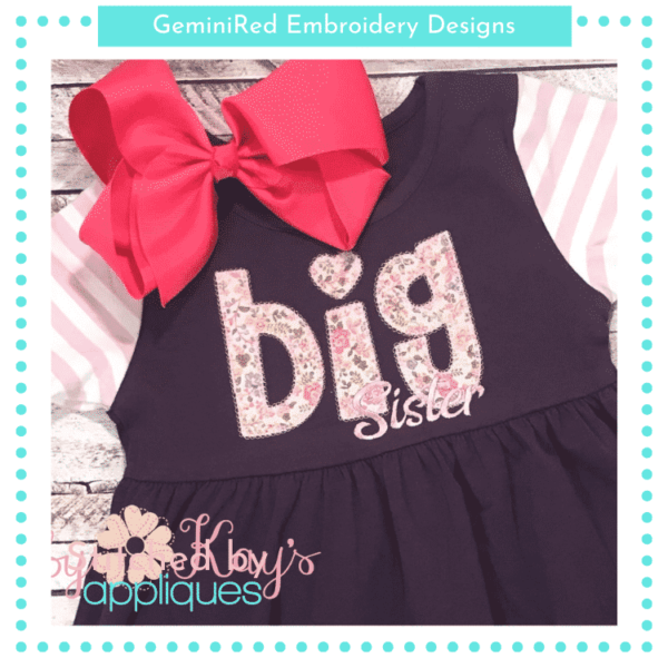 Big Sister {Four Sizes}