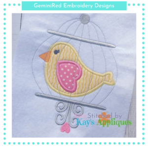 Bird in a Cage {Four Sizes}