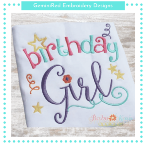 Birthday Girl {Four Sizes}