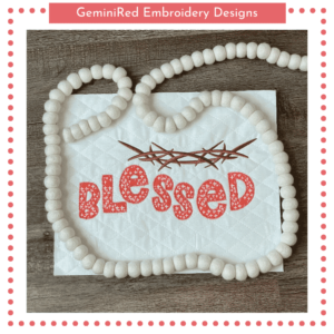 Blessed Appliqué {Four Sizes}