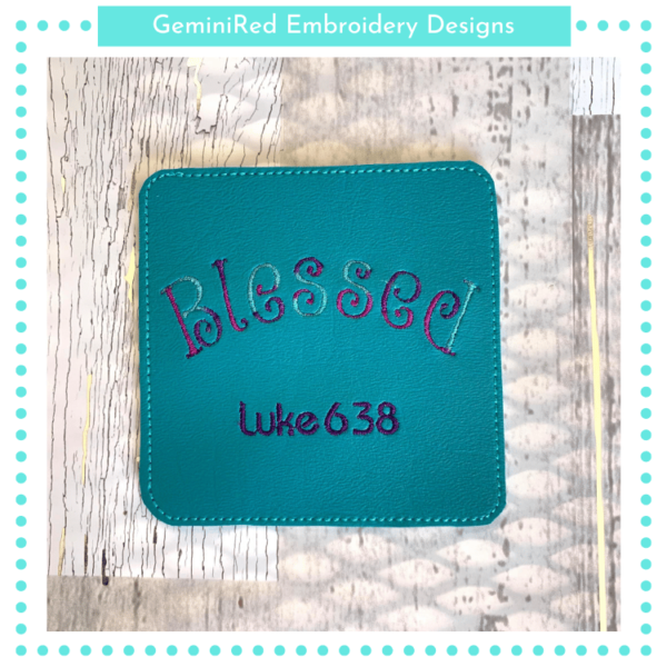 Blessed Coaster Set 1 {Six Designs} - Image 7