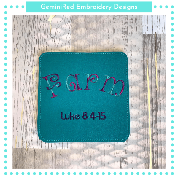 Blessed Coaster Set 1 {Six Designs} - Image 5