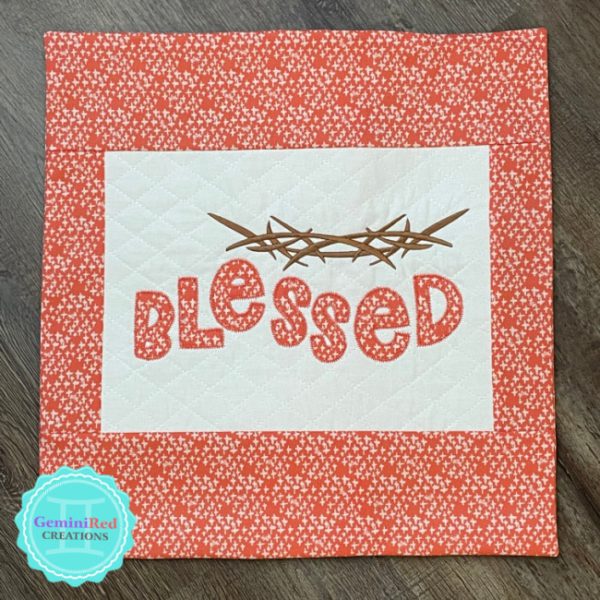 Blessed Appliqué {Four Sizes} - Image 2