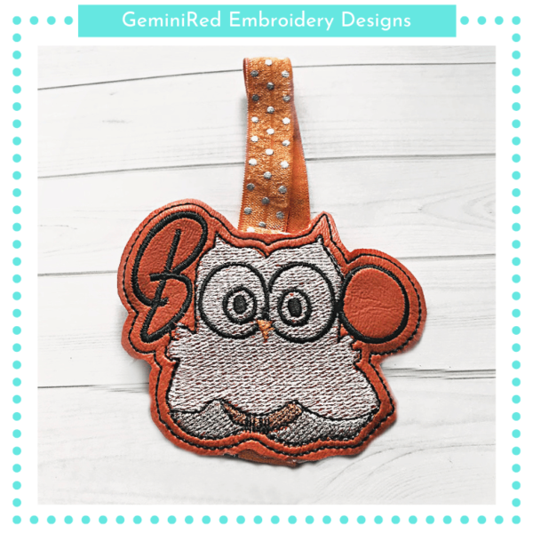 Boo Owl Bookband {4x4}