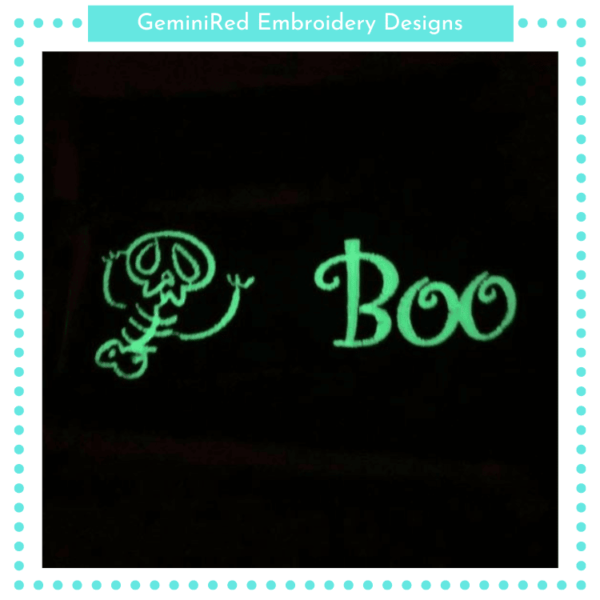 Boo Skeleton Tissue Holder {5x7} - Image 3