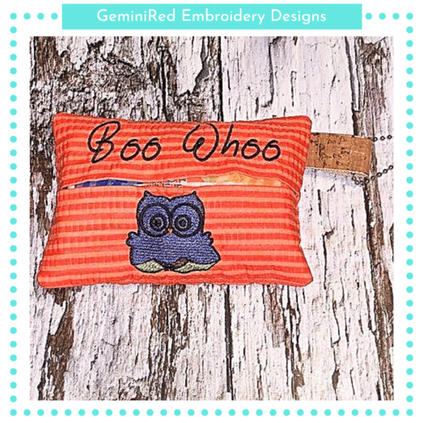 Boo Whoo Tissue Holder {5x7} - Image 2