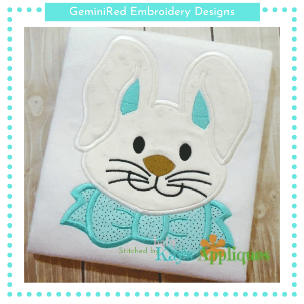Bow Tie Bunny {Four Sizes} - Image 2