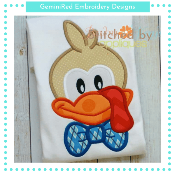 Bow Tie Turkey {Five Sizes}