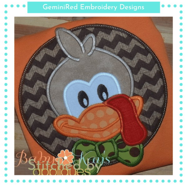 Bow Tie Turkey in Frame {Four Sizes} - Image 2