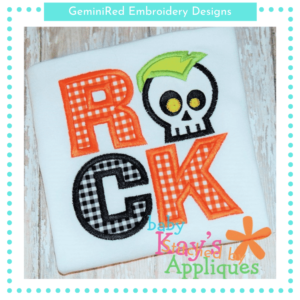 Boy Skull ROCK {Four Sizes}