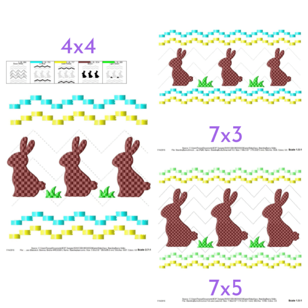 Bunny Faux Smock {Three Sizes} - Image 2