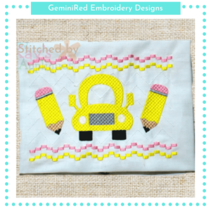 Bus Faux Smock {Three Sizes}