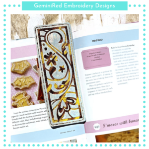 Butterfly Lace Bookmark 3 {5x7}