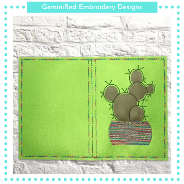 Cactus Notebook Cover {Three Sizes}
