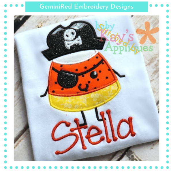 Candy Corn Pirate {Four Sizes} - Image 2