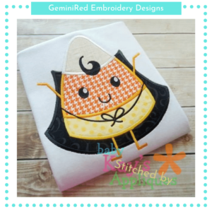 Candy Corn Vampire {Four Sizes}